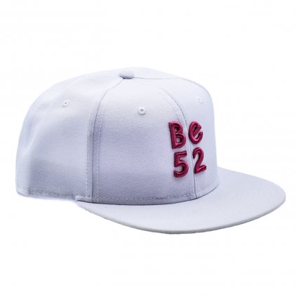 Snapback Manhattan white/pink