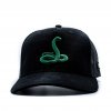 222 32 (2) snake cap snap black