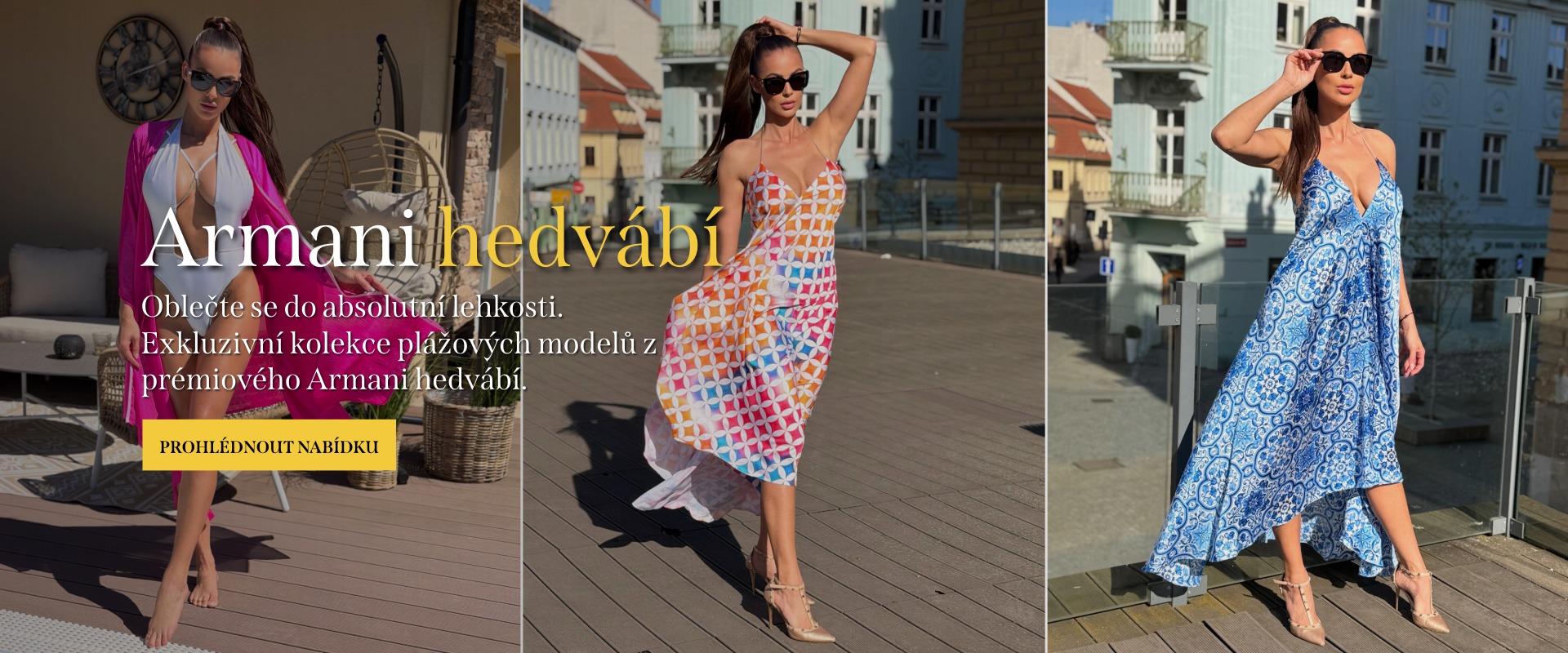 Plážové přehozy Armani