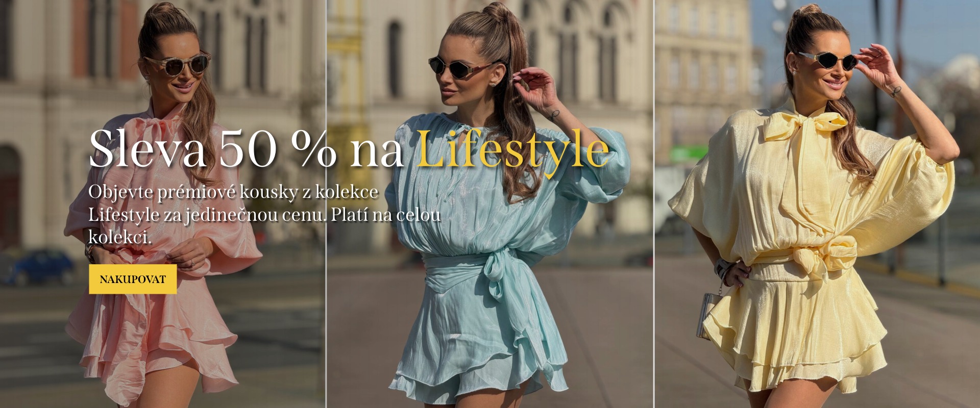 Sleva 25 % na celou kolekci Lifestyle