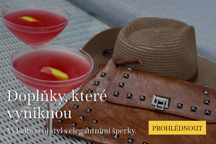 Doplňky, které vyniknou