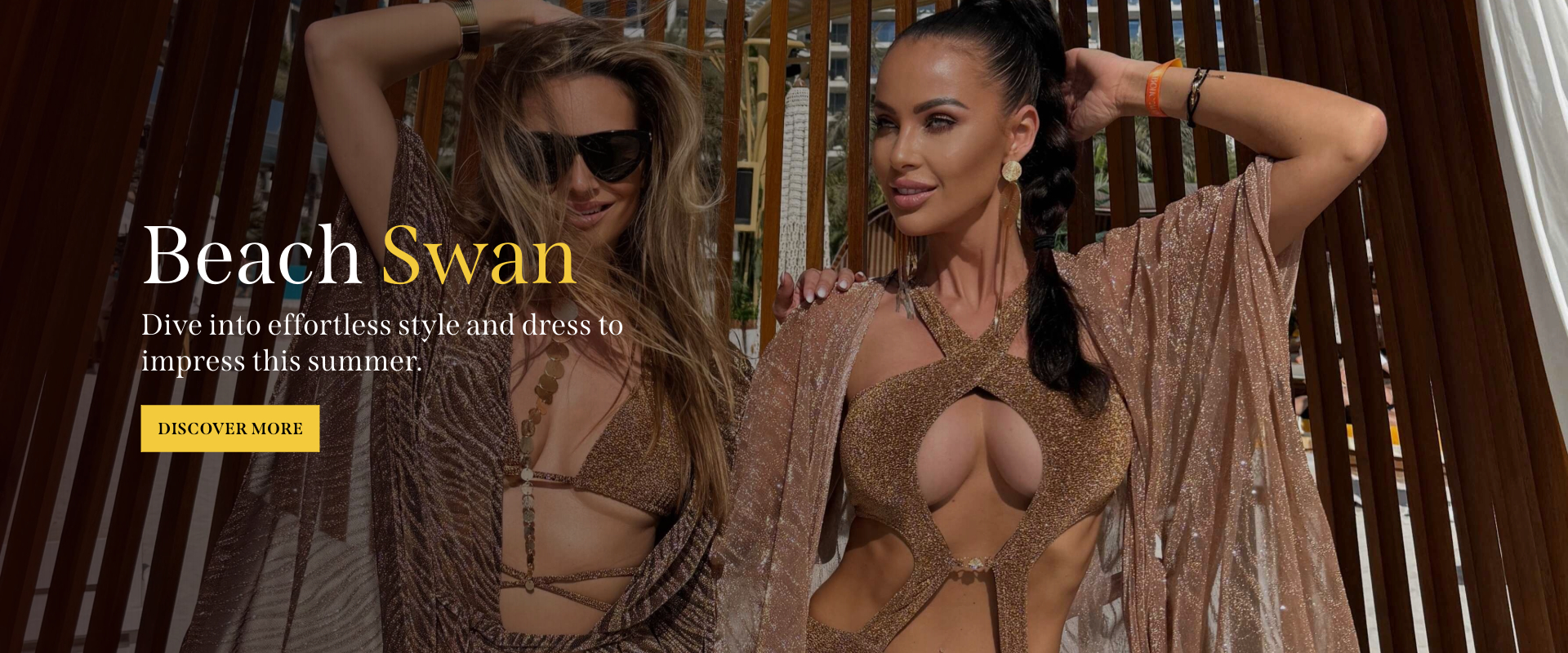 Stylish beachwear by Beach Swan
