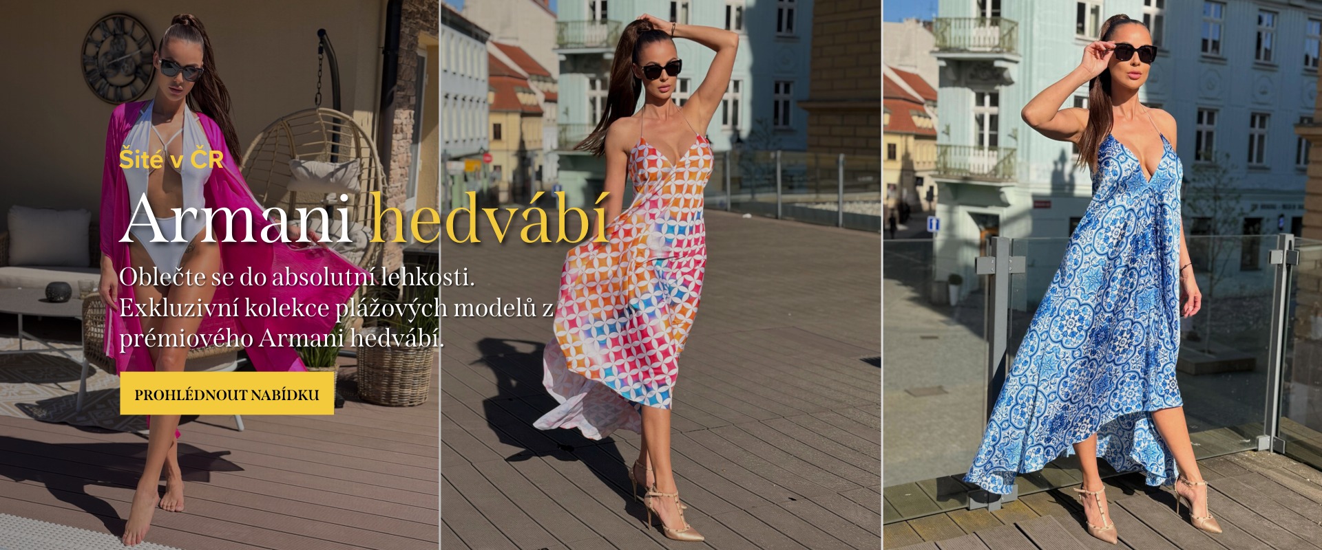 Plážové přehozy Armani