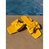 letni plazove pantofle lovely zlute