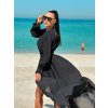 Long beach cover-up Black Swan