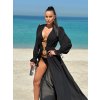 Long beach cover-up Black Swan