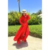 Long beach cover-up Red Swan