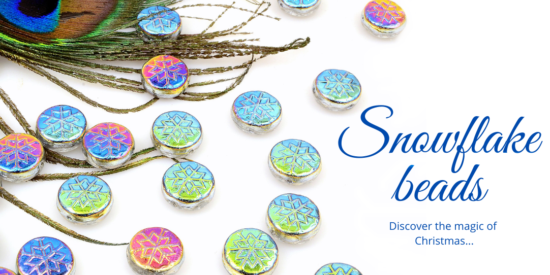 Snowflake beads