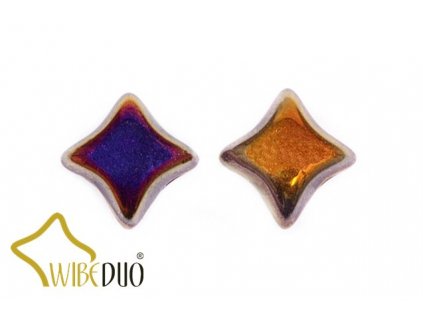 WIBEDUO® 8x8 mm 00030/27137 - crystal/sunset