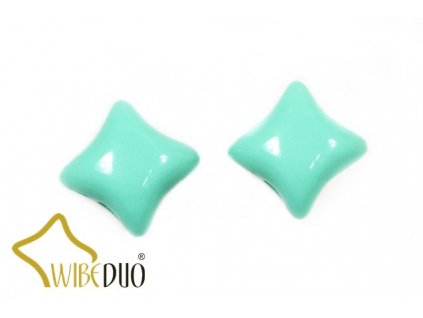 WIBEDUO 8x8 mm 63130 - turquoise