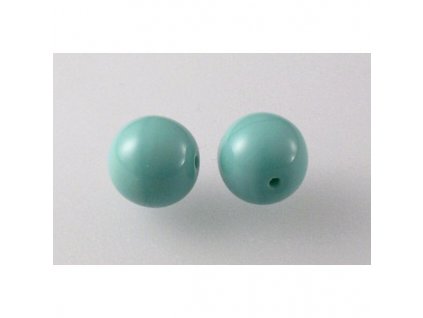 Round pressed glass bead 10 mm 53120