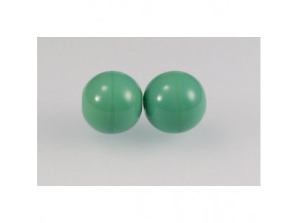 Round pressed glass bead 10 mm 53220