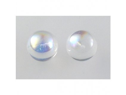 Round pressed glass bead 14 mm 00030/28701