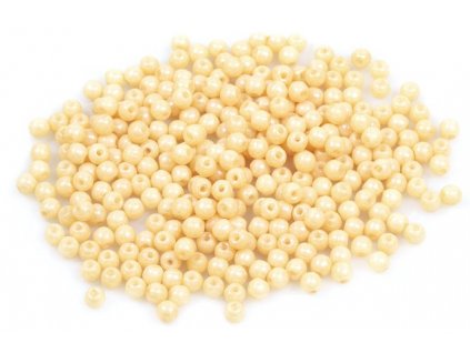 Round pressed glass beads 3 mm 03000/14413