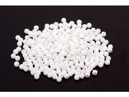 Round pressed glass beads 3 mm 03000/28701