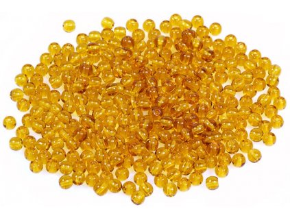 Round pressed glass beads 3 mm 10060