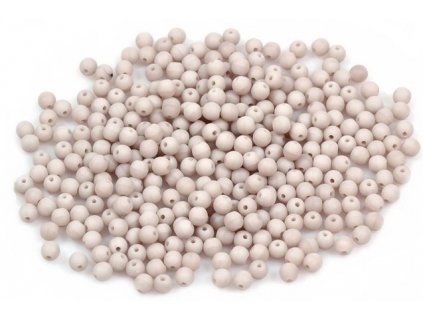 Round pressed glass beads 3 mm 23000/84110