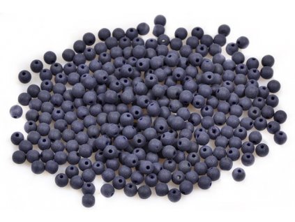 Round pressed glass beads 3 mm 33400/84110