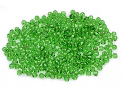 Round pressed glass beads 3 mm 50570