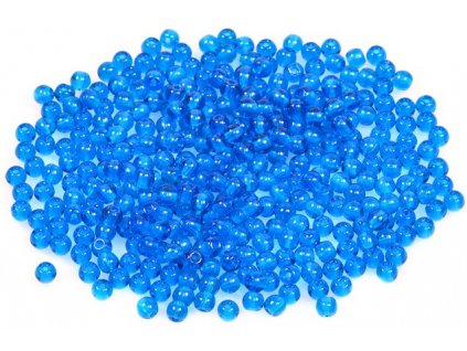 Round pressed glass beads 3 mm 60040