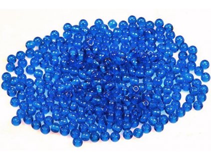 Round pressed glass beads 3 mm 60080