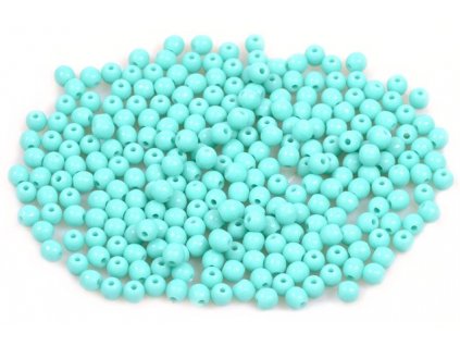 Round pressed glass beads 3 mm 63120