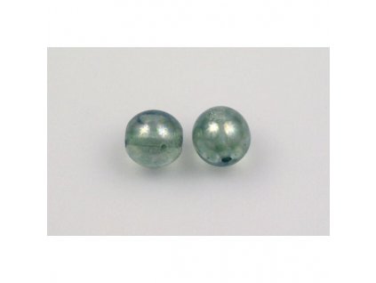 Round pressed glass bead 8 mm 00030/15424