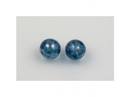Round pressed glass bead 8 mm 00030/15425