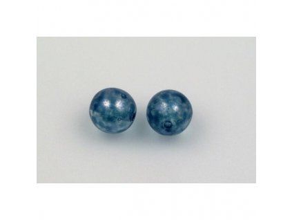 Round pressed glass beads 8 mm 00030/15425