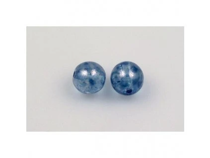 Round pressed glass beads 8 mm 00030/15426