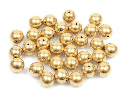 Round pressed glass bead 8 mm 00030/26200