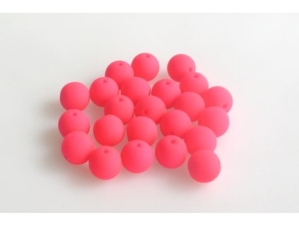 Round pressed NEON beads 8 mm 03000/25123