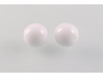 Round pressed glass bead 8 mm 03000