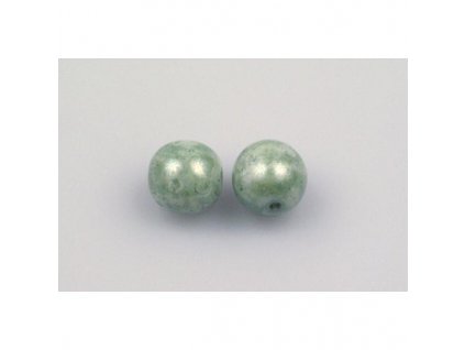 Round pressed glass bead 8 mm 03000/15424