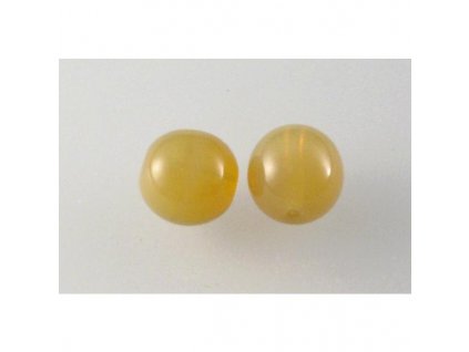 Round pressed glass bead 8 mm 11000