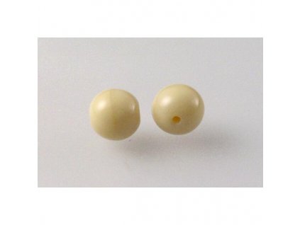 Round pressed glass bead 8 mm 13010