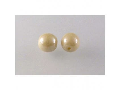 Round pressed glass beads 8 mm 13010/14400