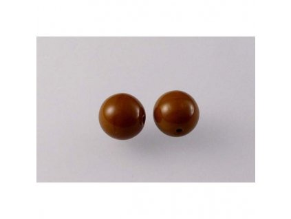 Round pressed glass beads 8 mm 13600