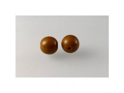 Round pressed glass beads 8 mm 13610