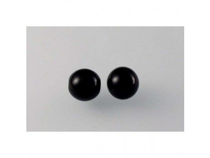 Round pressed glass beads 8 mm 23980