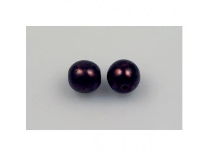 Round pressed glass beads 8 mm 23980/56904