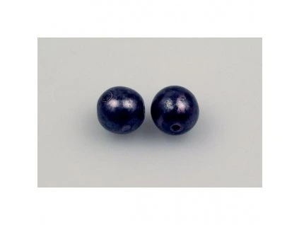 Round pressed glass beads 8 mm 23980/56990