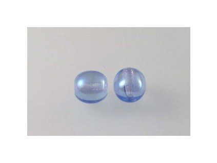 Round pressed glass beads 8 mm 30020/21405