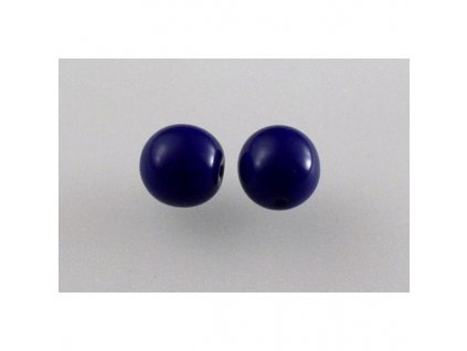 Round pressed glass beads 8 mm 33070