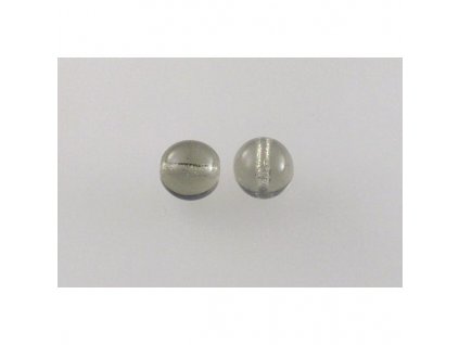 Round pressed glass beads 8 mm 40010