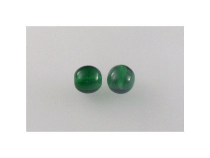 Round pressed glass beads 8 mm 50140