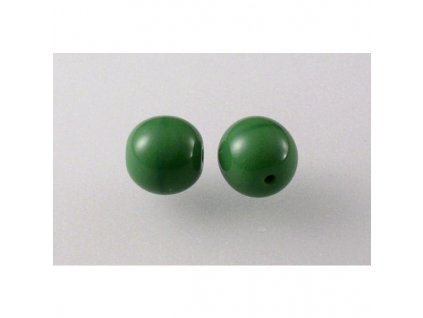 Round pressed glass bead 8 mm 53330