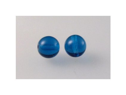 round pressed glass bead 8 mm 60150