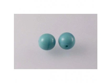 Round pressed glass beads 8 mm 63130