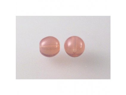 round pressed glass bead 8 mm 71010